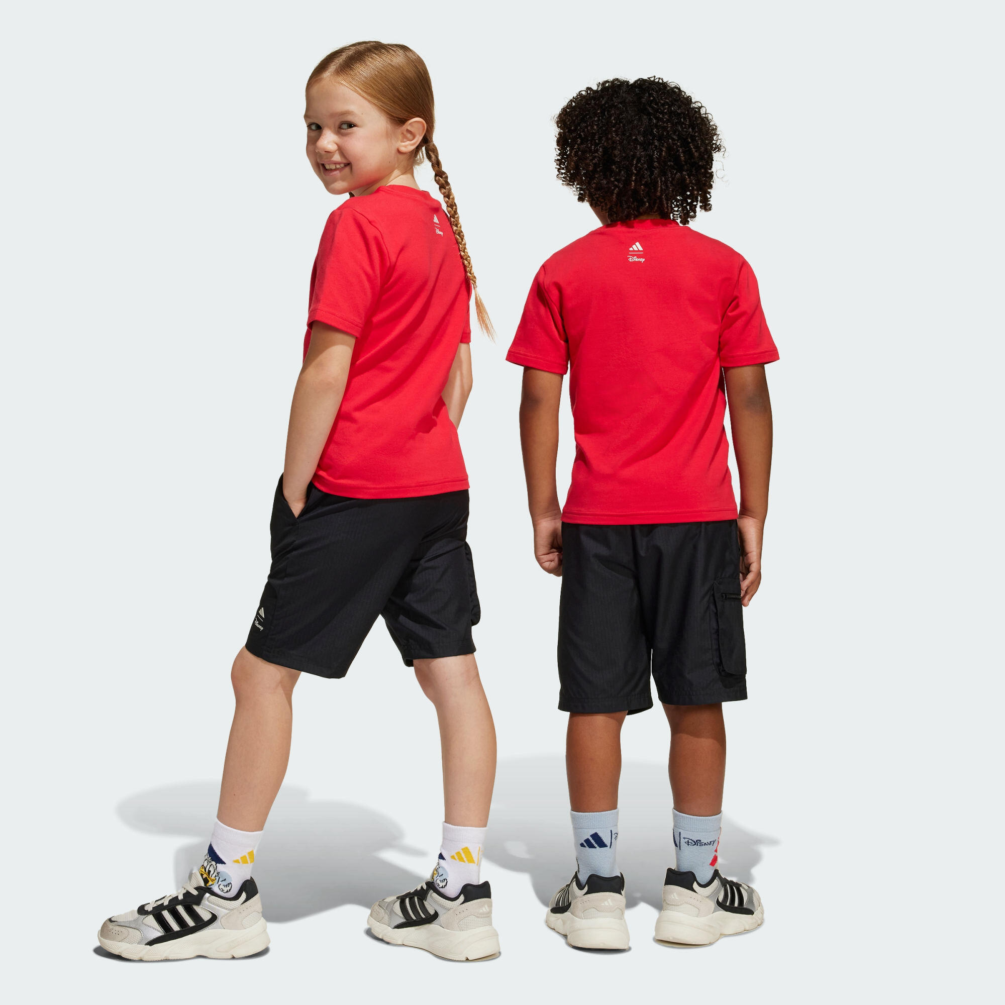 CONJUNTO CAMISETA Y PANTALÓN CORTO ADIDAS DISNEY MICKEY MOUSE 4/7
