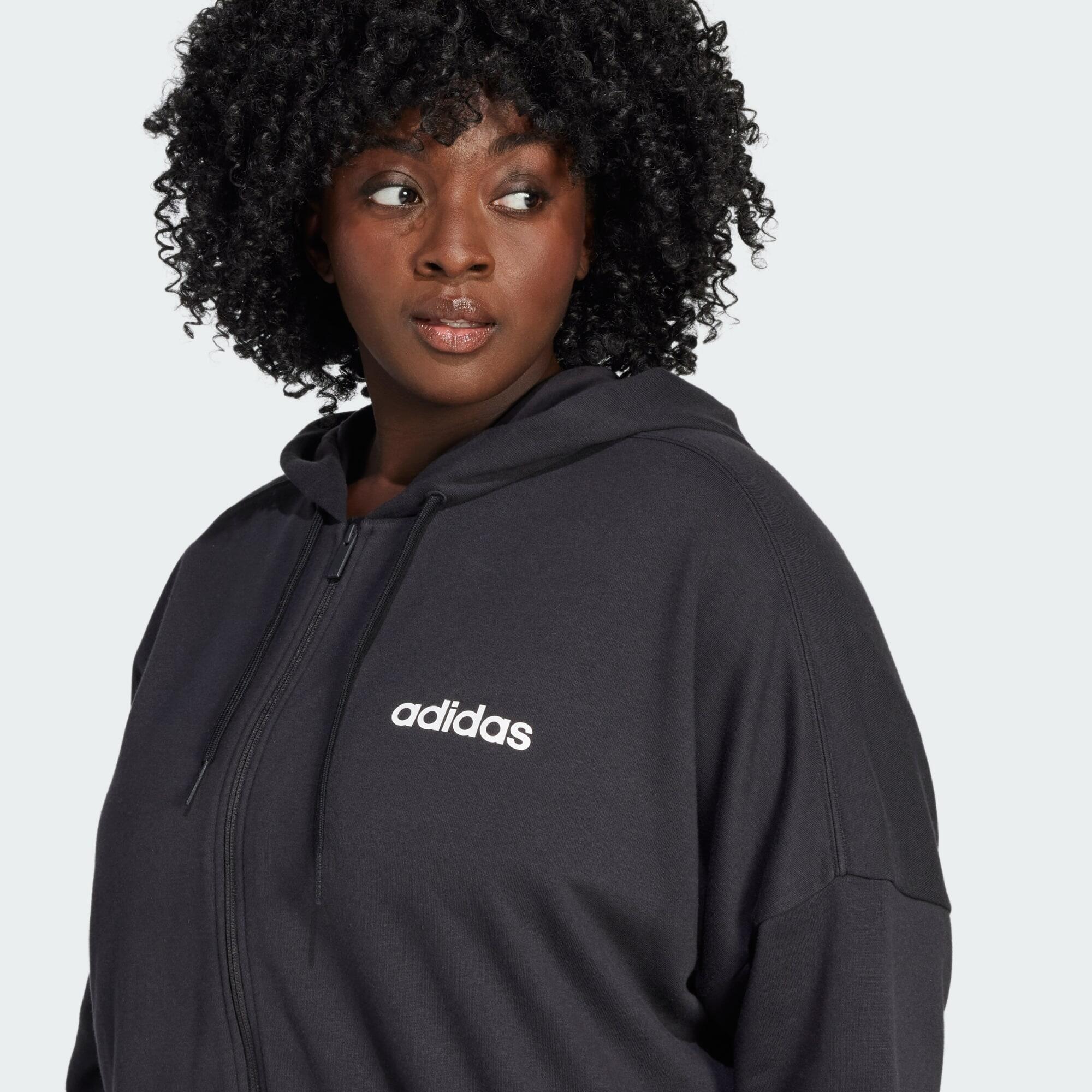 Essentials Linear Full-Zip French Terry Hoodie 4/5