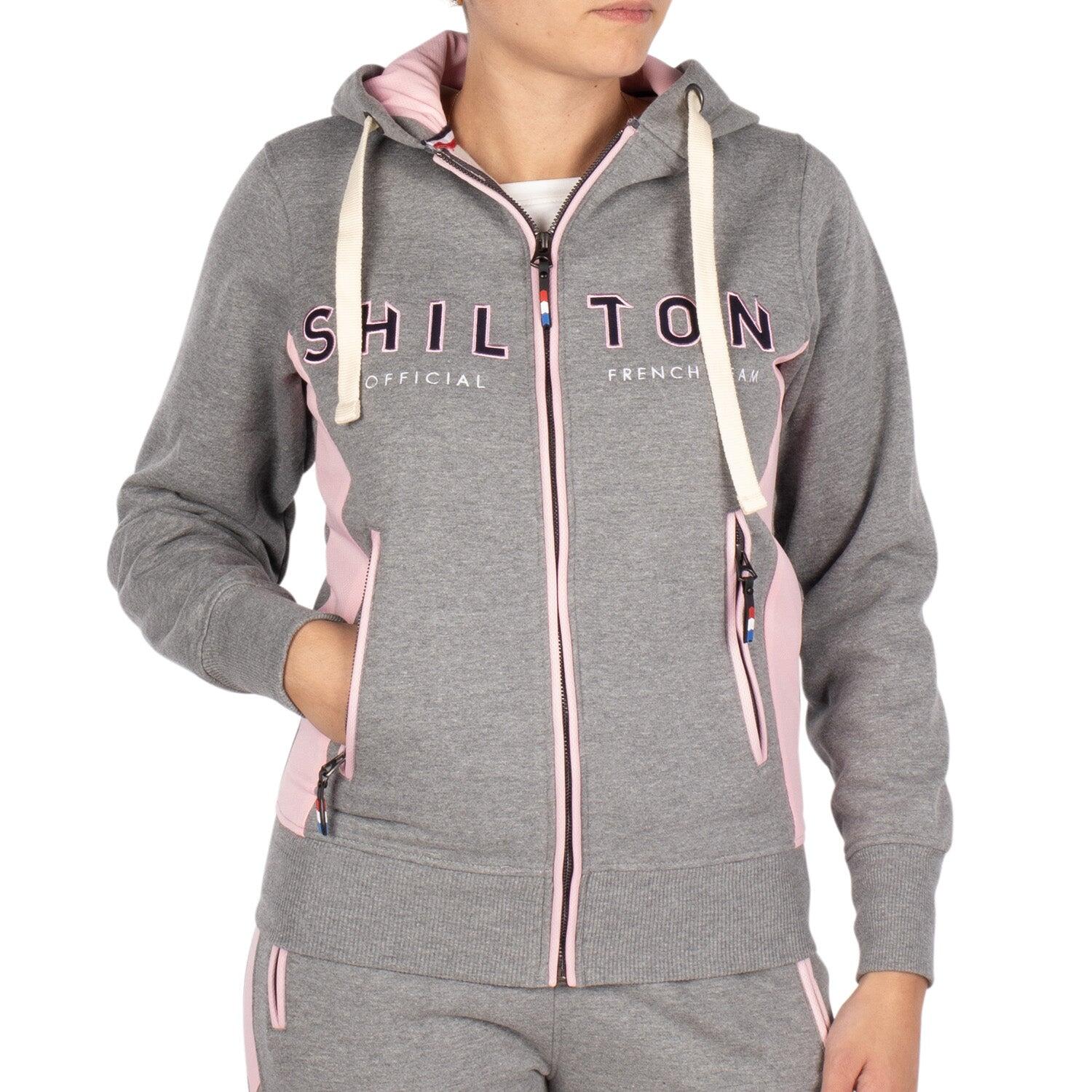 Gilet à capuche french team femme 1/5