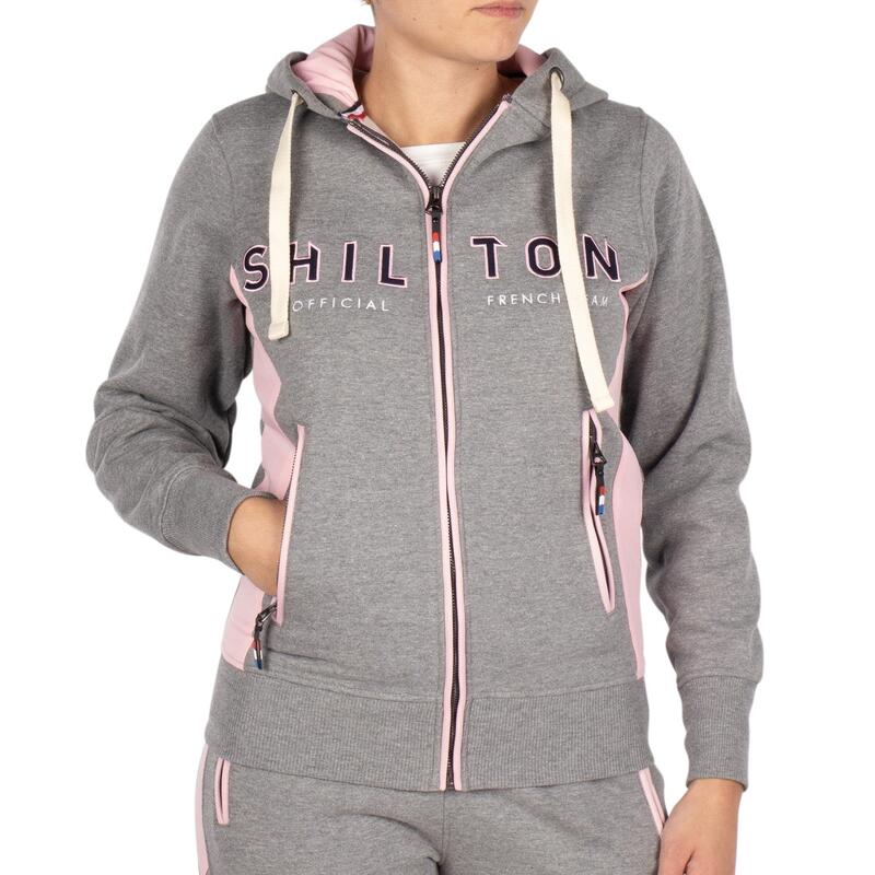 Gilet à Capuche Pour Femme - Taille L - Marque K.Woman - Coton Mixte - Occasion Parfait état