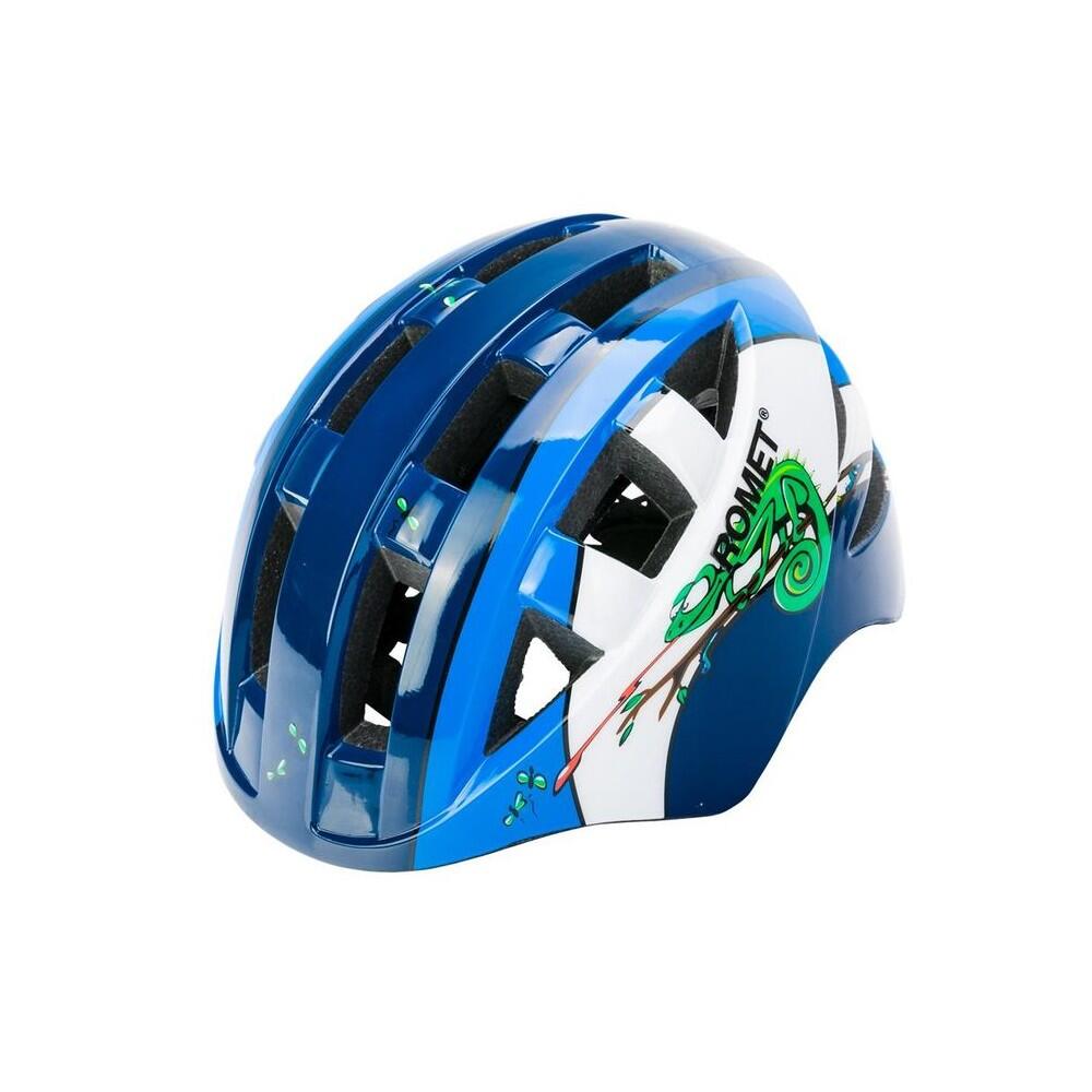 Casque de vélo pour enfants de 24 à 48 mois - ROMET - WT022 Motif Caméléons 3/5