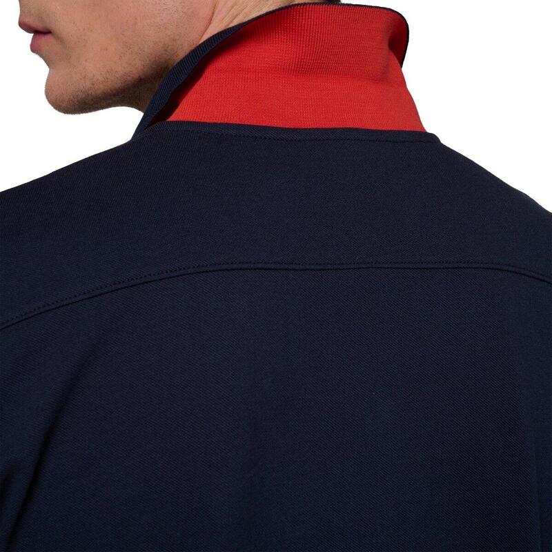 Polo manches longues Homme Roland-Garros - Marine