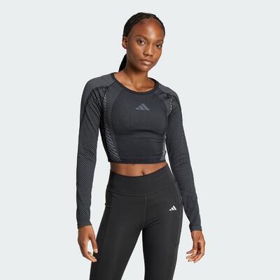 Seamless knitted longsleeve
