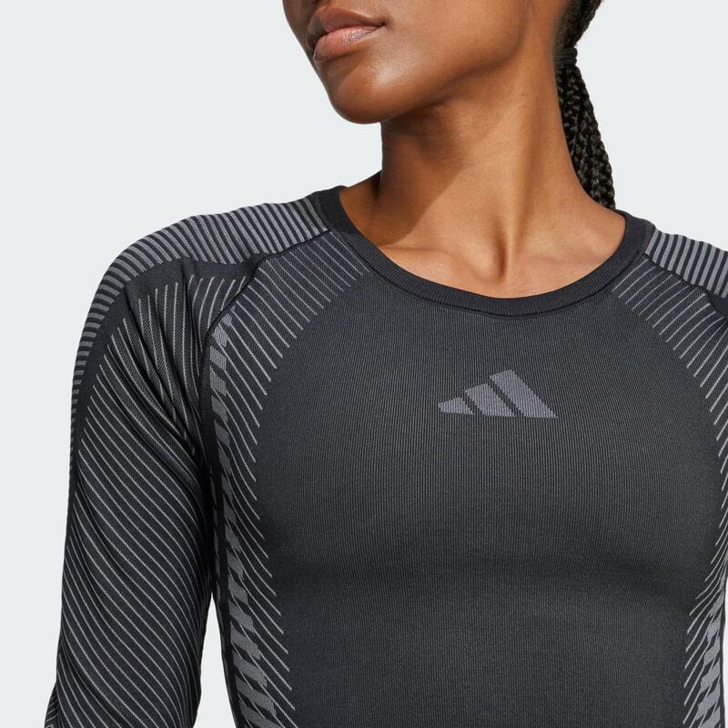 Tričko Seamless Knitted Long Sleeve