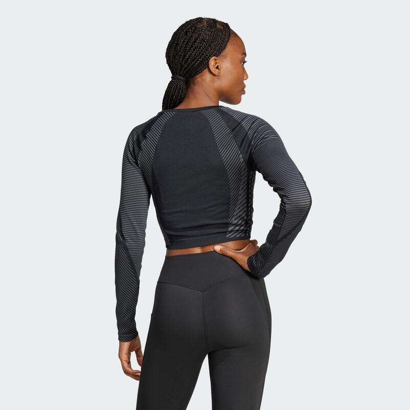 Tričko Seamless Knitted Long Sleeve