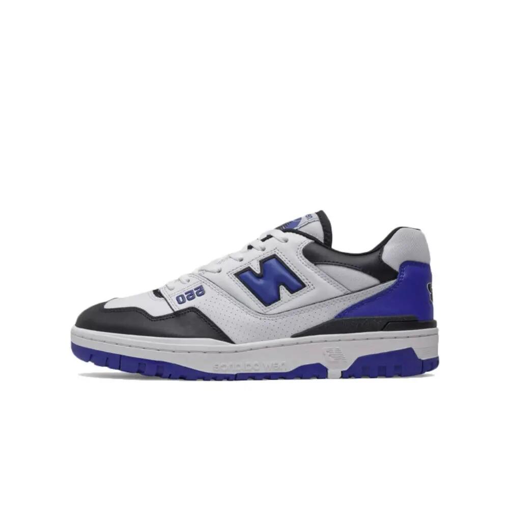 chaussures New Balance 550 White Royal Black 1/5