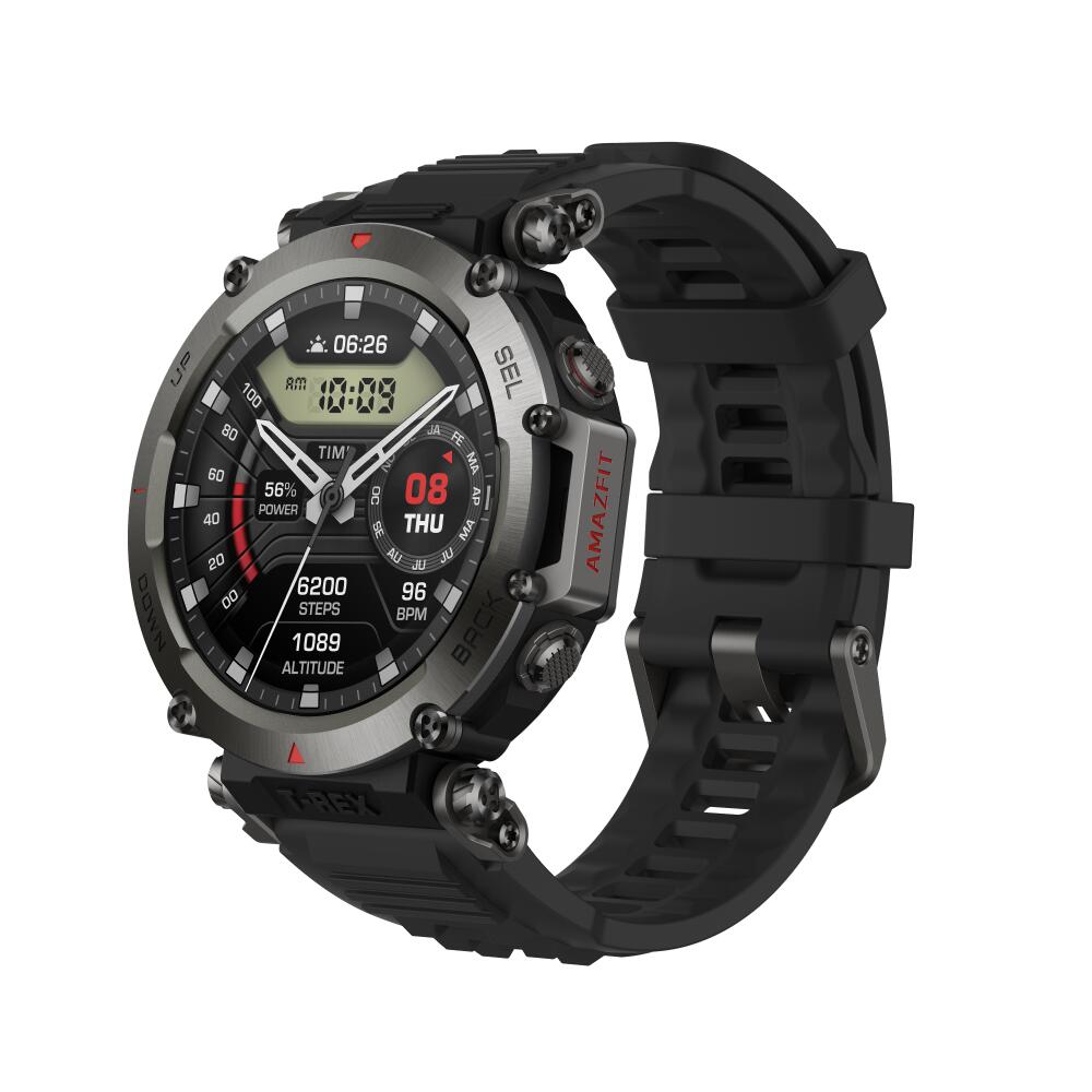 MONTRE CONNECTÉE GPS CARDIO - Amazfit T-Rex Ultra Abyss Black 2/4