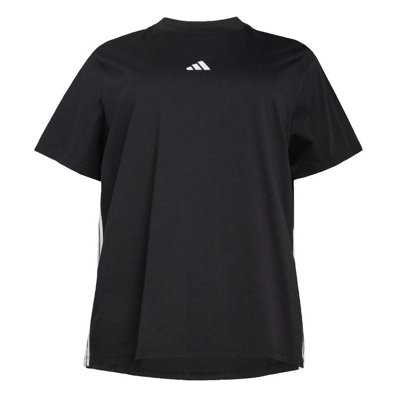 T-shirt 3 bandes coton Essentials (Grandes tailles)