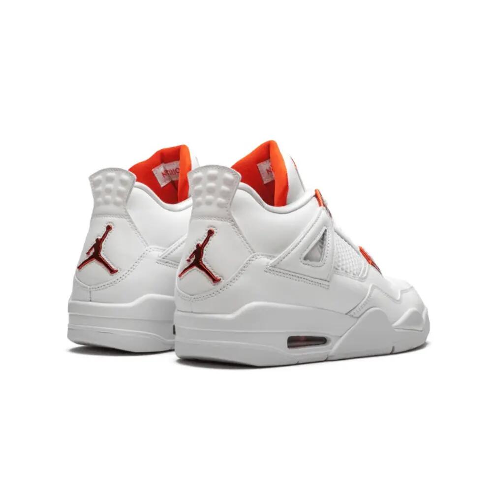 chaussures Air Jordan 4 Retro Metallic Orange 3/6