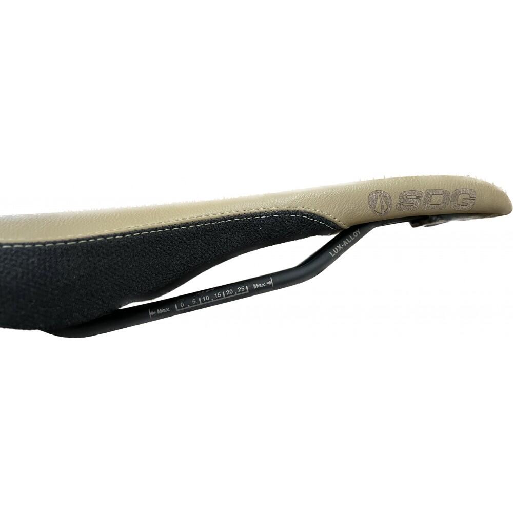 Selle SDG RADAR MTN - Rails aluminium cuir marron 2/4