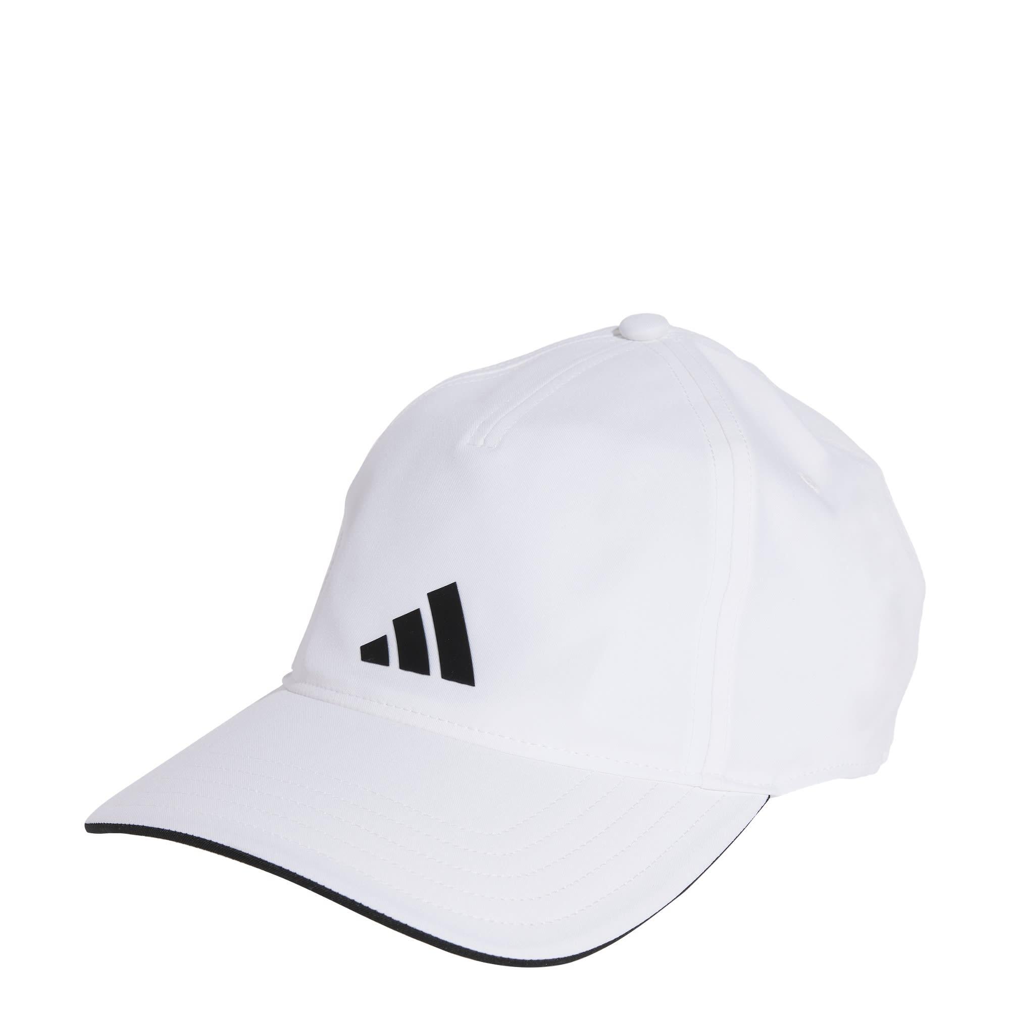 Adidas - Casquette B-ball Aeroready - Casquette - Blanc|noir - S - Decathlon