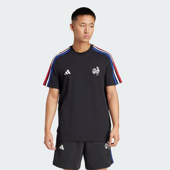 Frankreich Essentials 3-Streifen T-Shirt