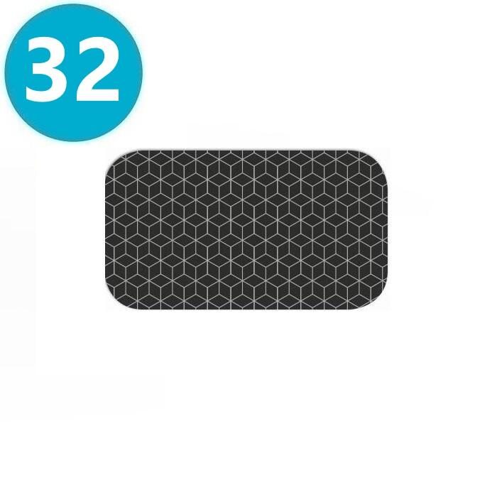 Electrodes auto-adhesives Sport-Elec 32 unités 89X50 mm conexion 2 mm 2/2
