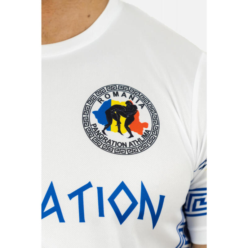 Tricou ARMURA Pangration Alb