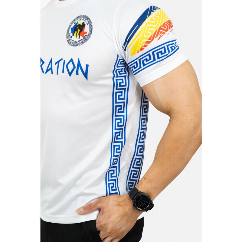 Tricou ARMURA Pangration Alb