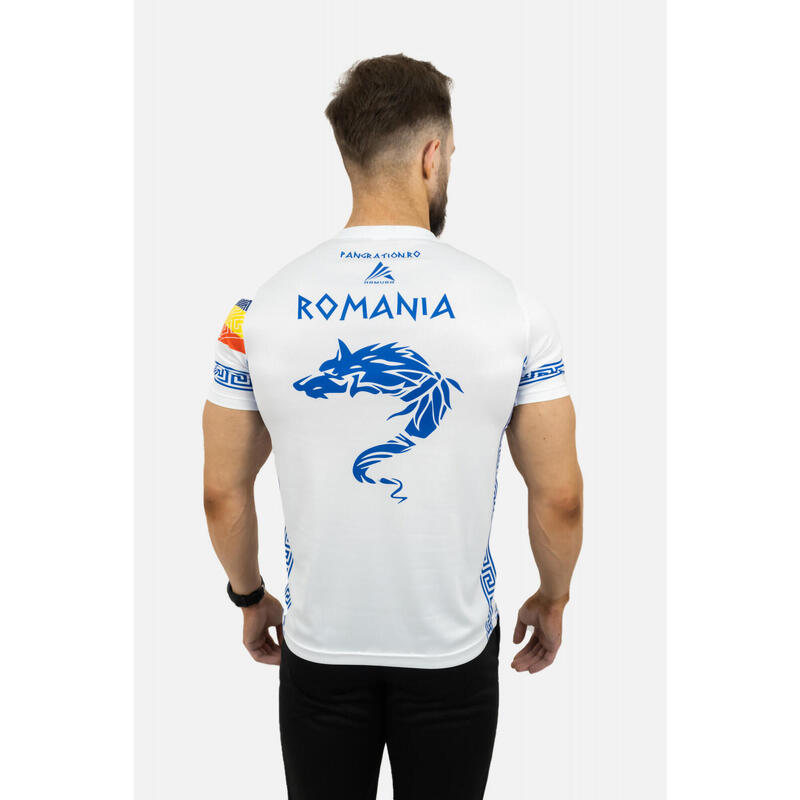 Tricou ARMURA Pangration Alb