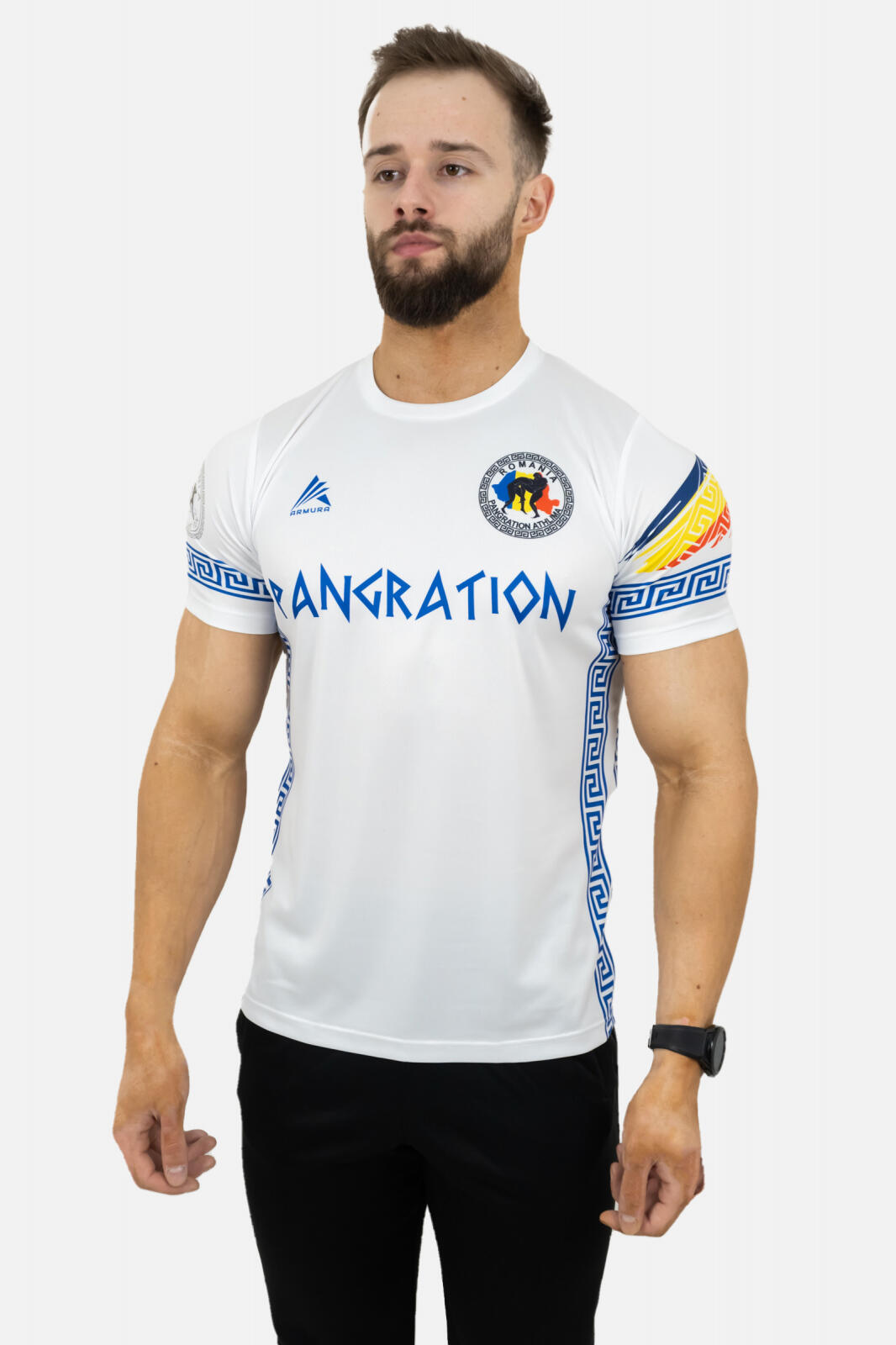 Tricou ARMURA Pangration Alb