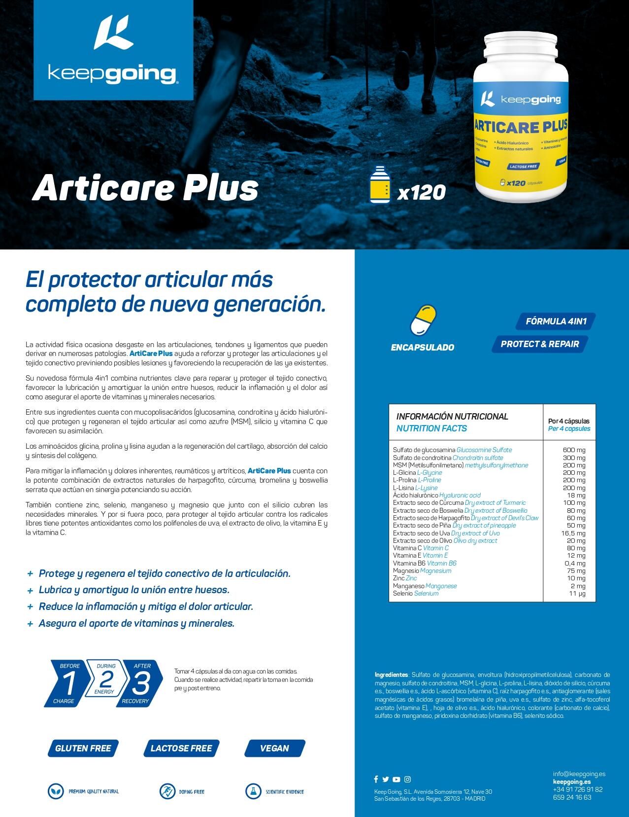Articare Plus 120 Cápsulas 4/4