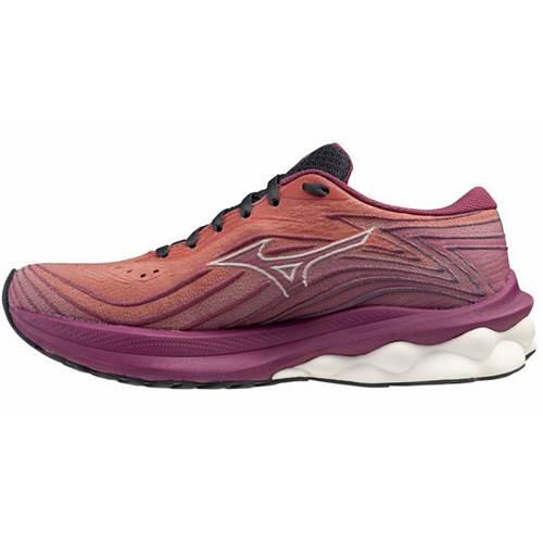 Zapatillas de running Mizuno Wave Skyrise 5 Rojo Mujer 2/5