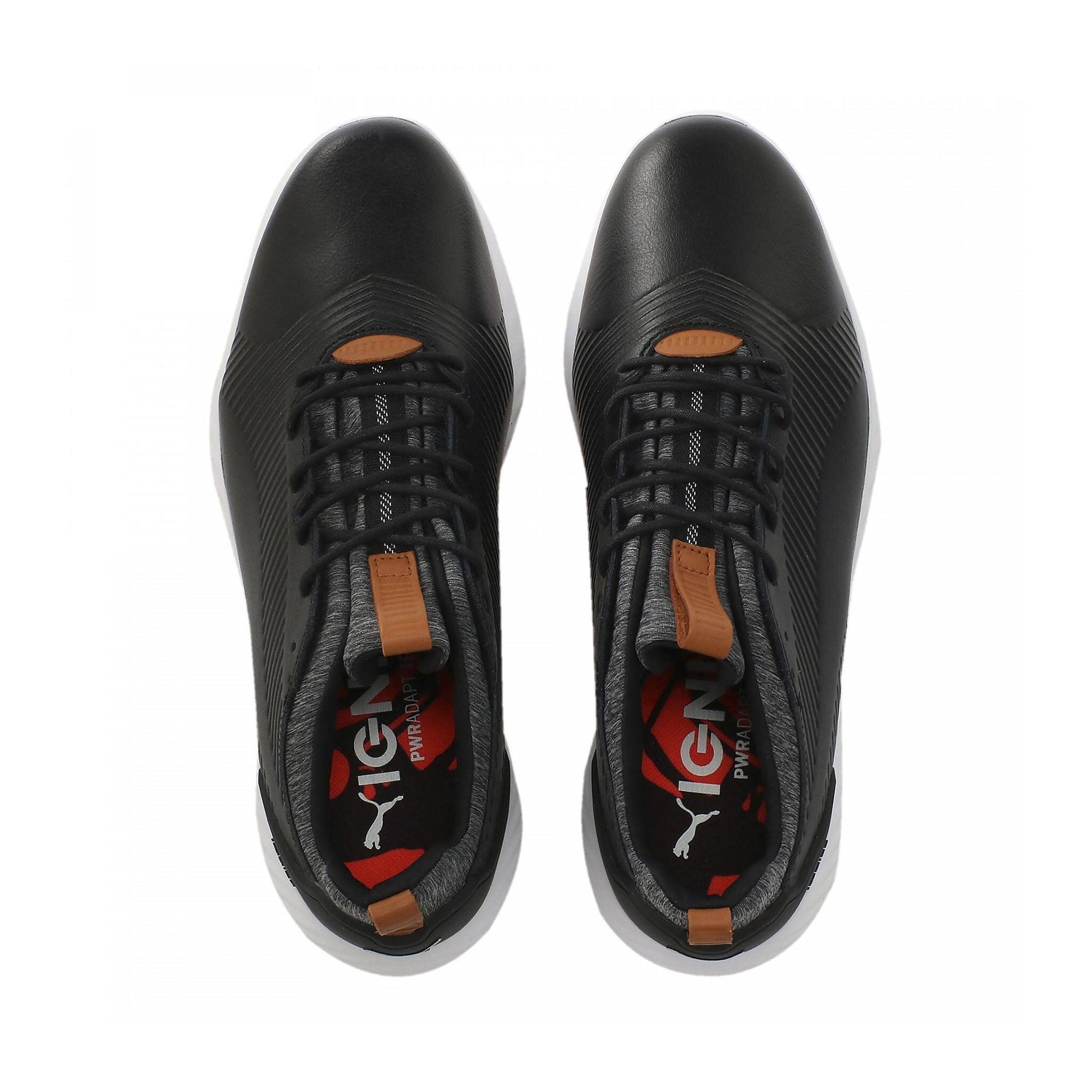 Puma Power Adapt 2.0 Mens Black Golf Shoes 4/6