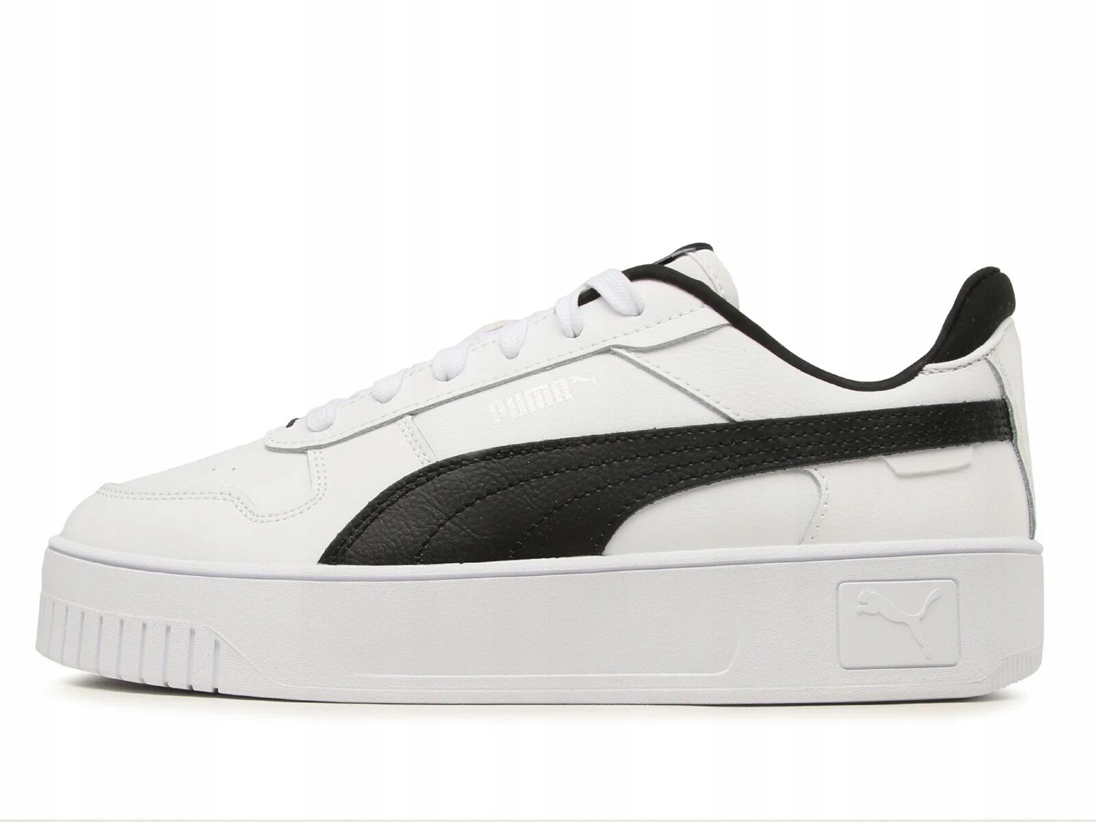 Sneakers Carina Street da donna PUMA White Black Silver Metallic 7/7