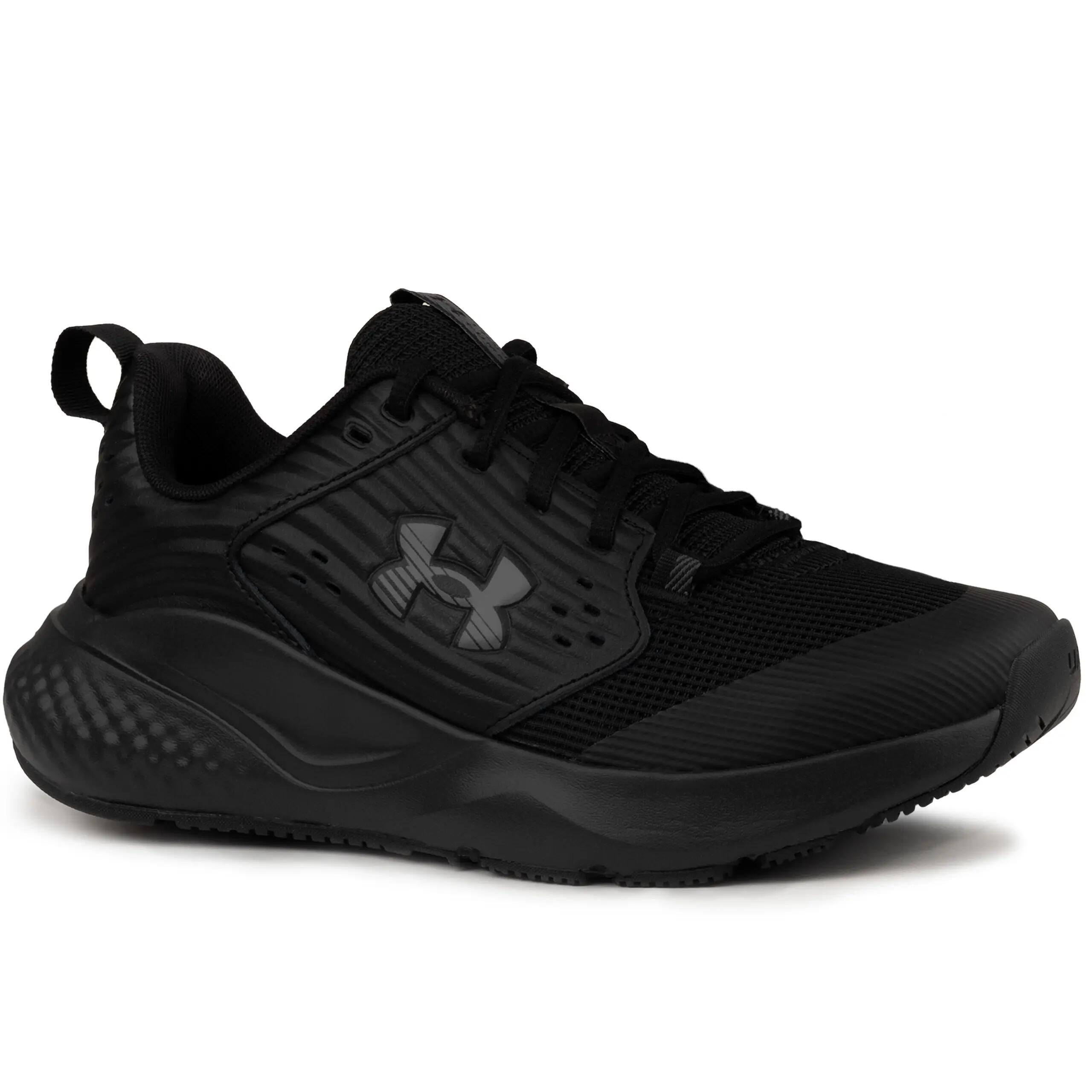 Herren Trainingsschuhe Under Armour Commit 4 schwarz/schwarz/castlerock 6/7