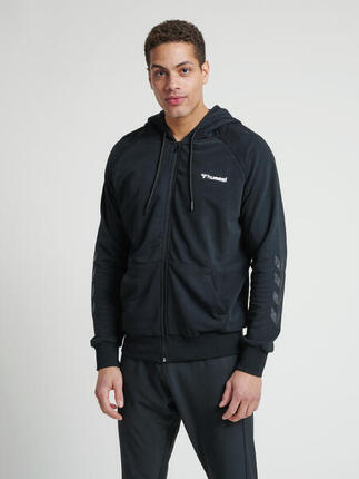 HOODIE MIT REISSVERSCHLUSS HMLISAM ZIP HOODIE MALE COLOR HUMMEL