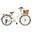 Bicicleta de menina Dolce Vita by Canellini Junior 24" com cesto - Creme