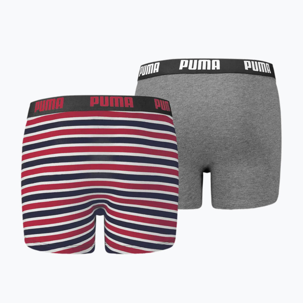 Bokserki dziecięce PUMA Printed Basic 2 pary