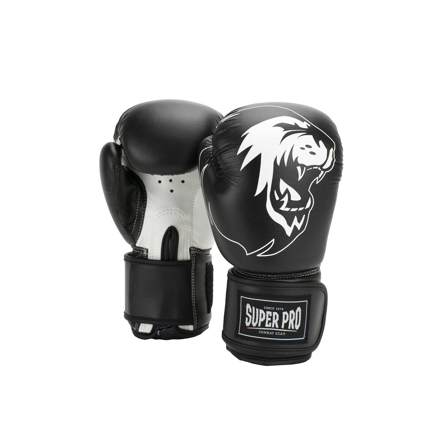 Super Pro Combat Gear - Gants De Boxe (kick) - Talent - - Gants De Boxe - Noir - Taille Unique - Decathlon
