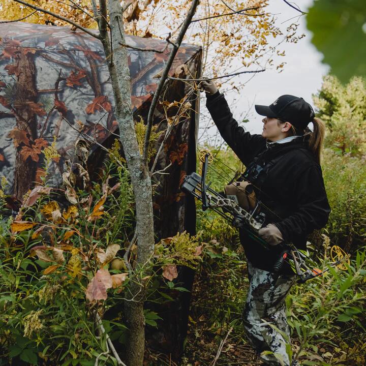 PUESTO DE CAZA BLIND PROWLER  350 BLOODTRAIL® WOODLAND 5/7