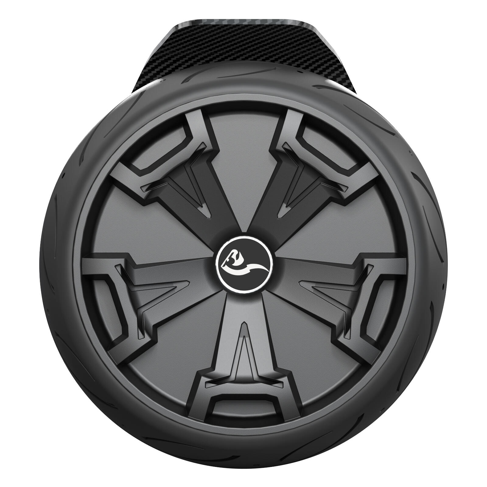 Hoverboard Gyropode 8,5 mit LED-Lichtern Bluetooth und APP EV5 Schwarz 3/8