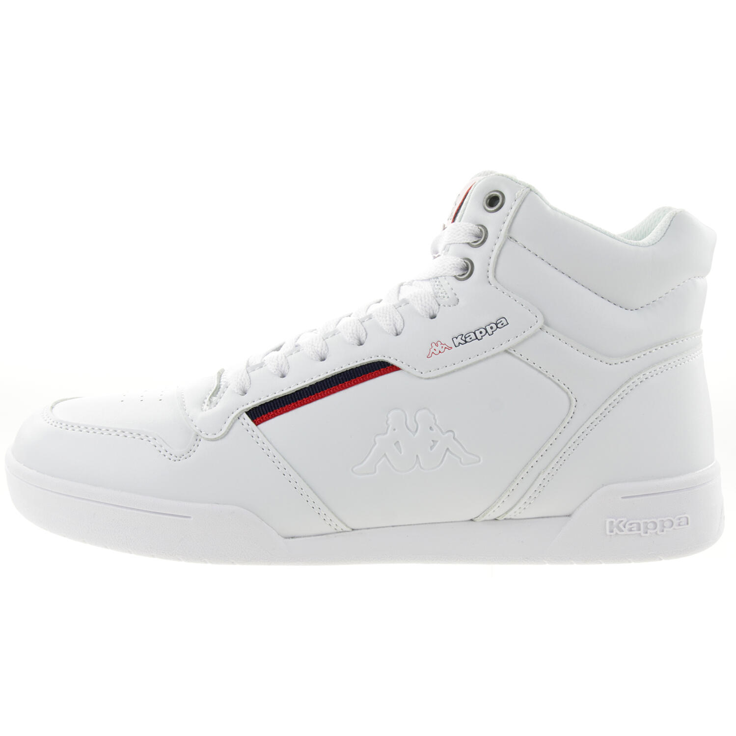 Kappa Mangan Unisex Hoher Sneaker 242764 weiss 2/7