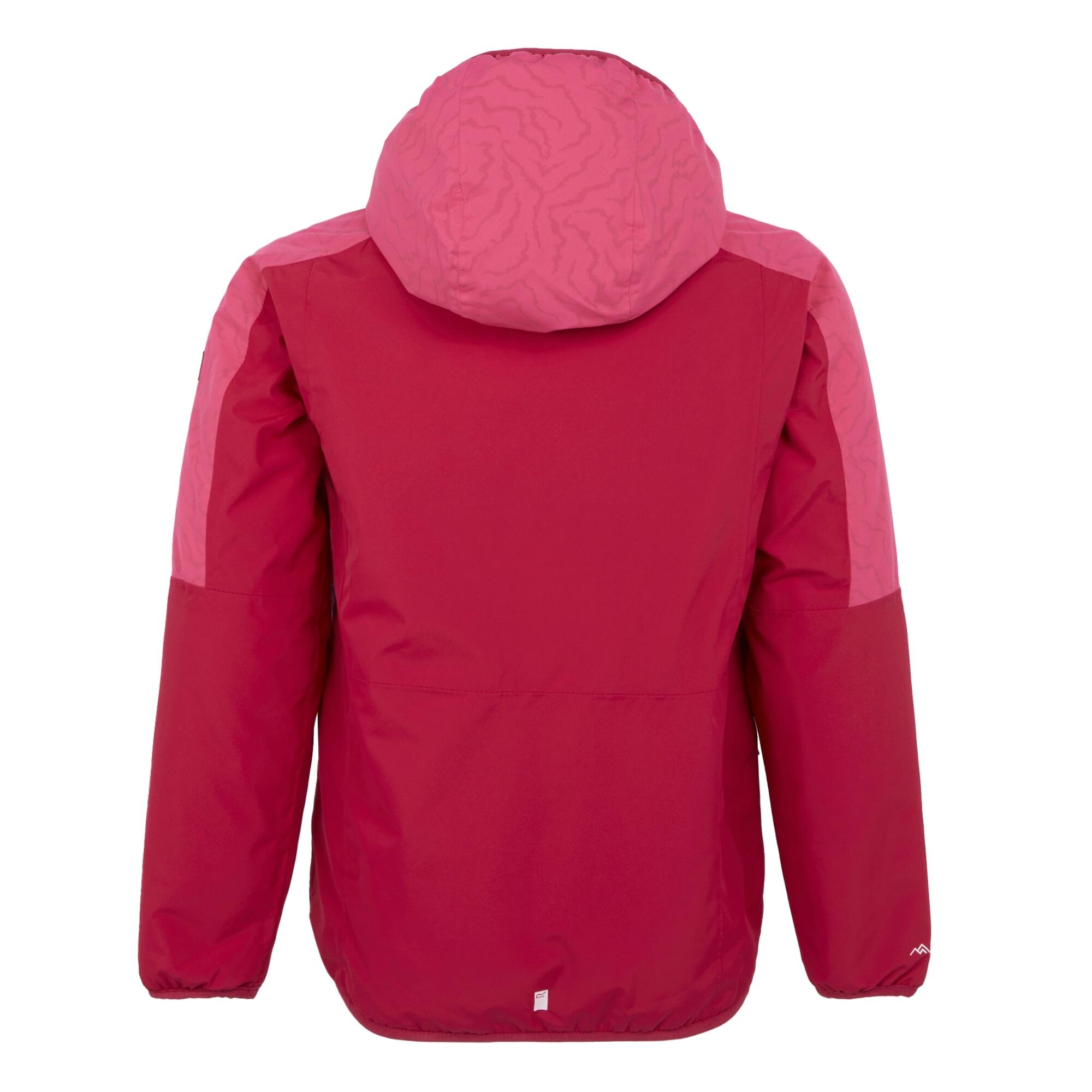 Giacca Riflettente Bambini Regatta Volcanics VIII Rosa Scuro Rosa Accesso 2/5