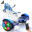 Hoverboard cu scaun, Bluetooth 6,5", iluminare LED, baterie 4Ah, pentru copii