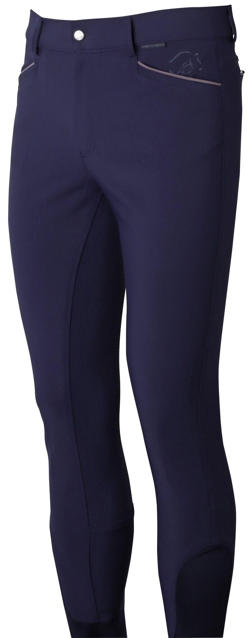 Pantalon d'équitation Harry's Horse Liciano - Marine 2/4