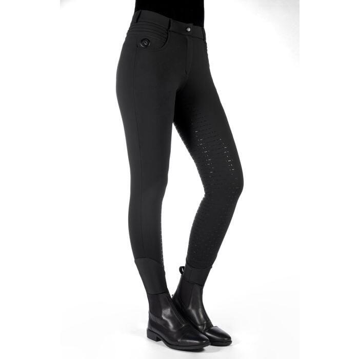 HKM Verwarmde Rijbroek Comfort Style - Zwart 2/7
