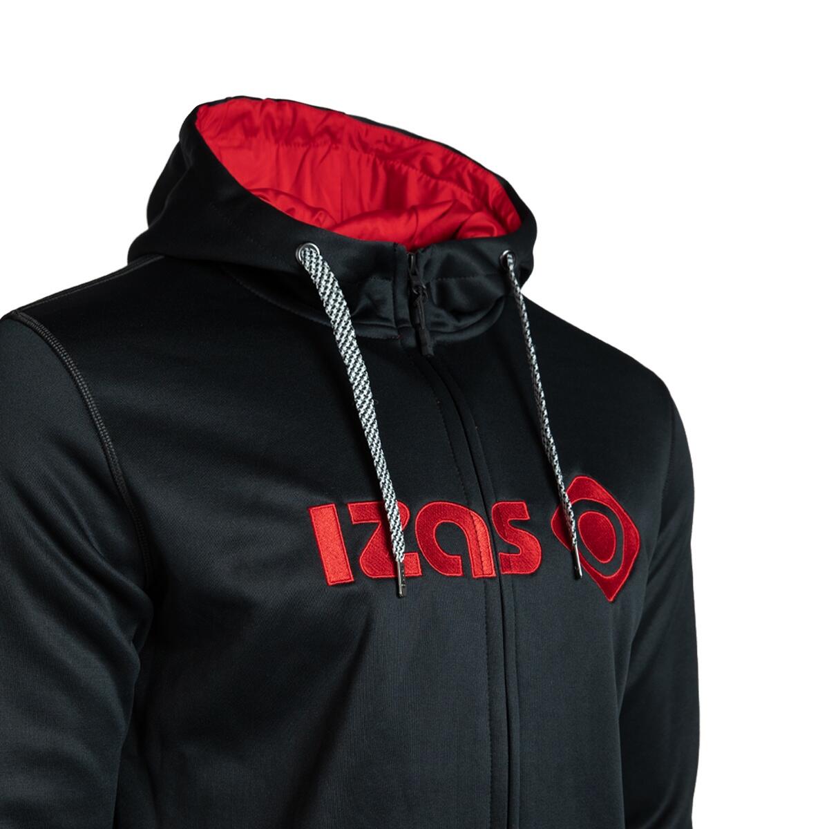 Hanorac DUERO M JACKET Izas cu glugă și fermoar, croială comodă 2/2