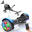 Hoverboards con Asiento 6,5" Música Bluetooth y Luces LED-XP9 Negro
