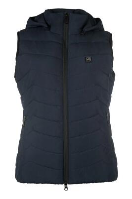 Hkm verwarmde bodywarmer high temperature style - donkerblauw