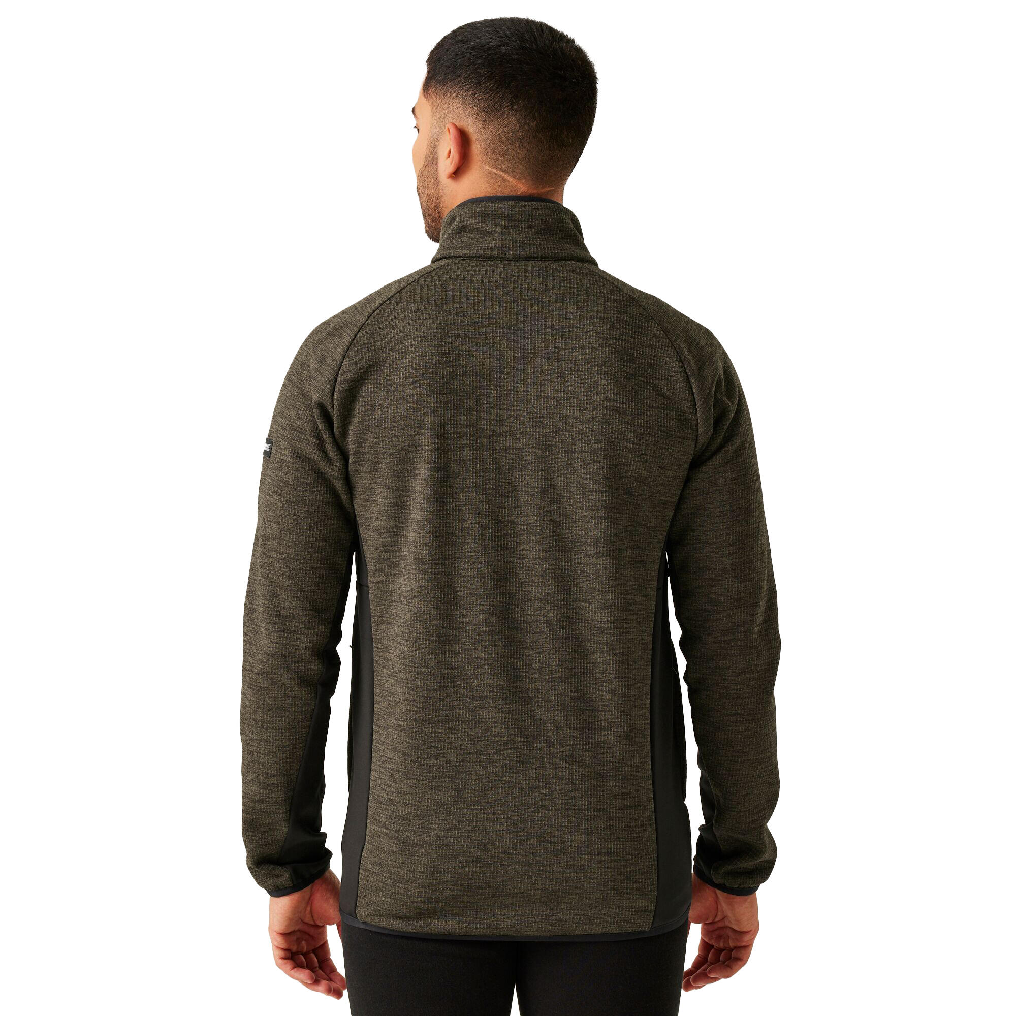 Mens Shorston Fleece Jacket (Crocodile Marl) 3/5