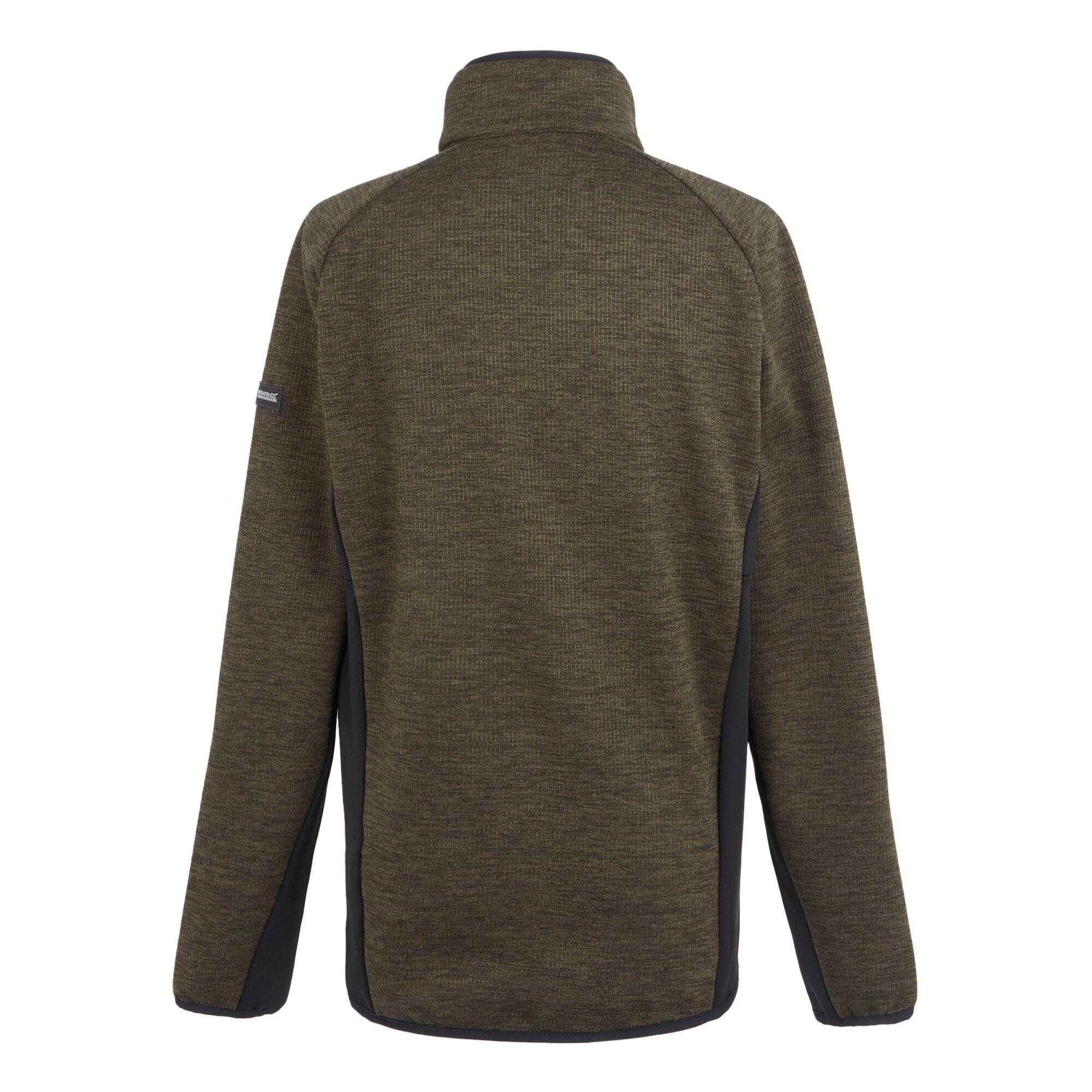 Mens Shorston Fleece Jacket (Crocodile Marl) 2/5