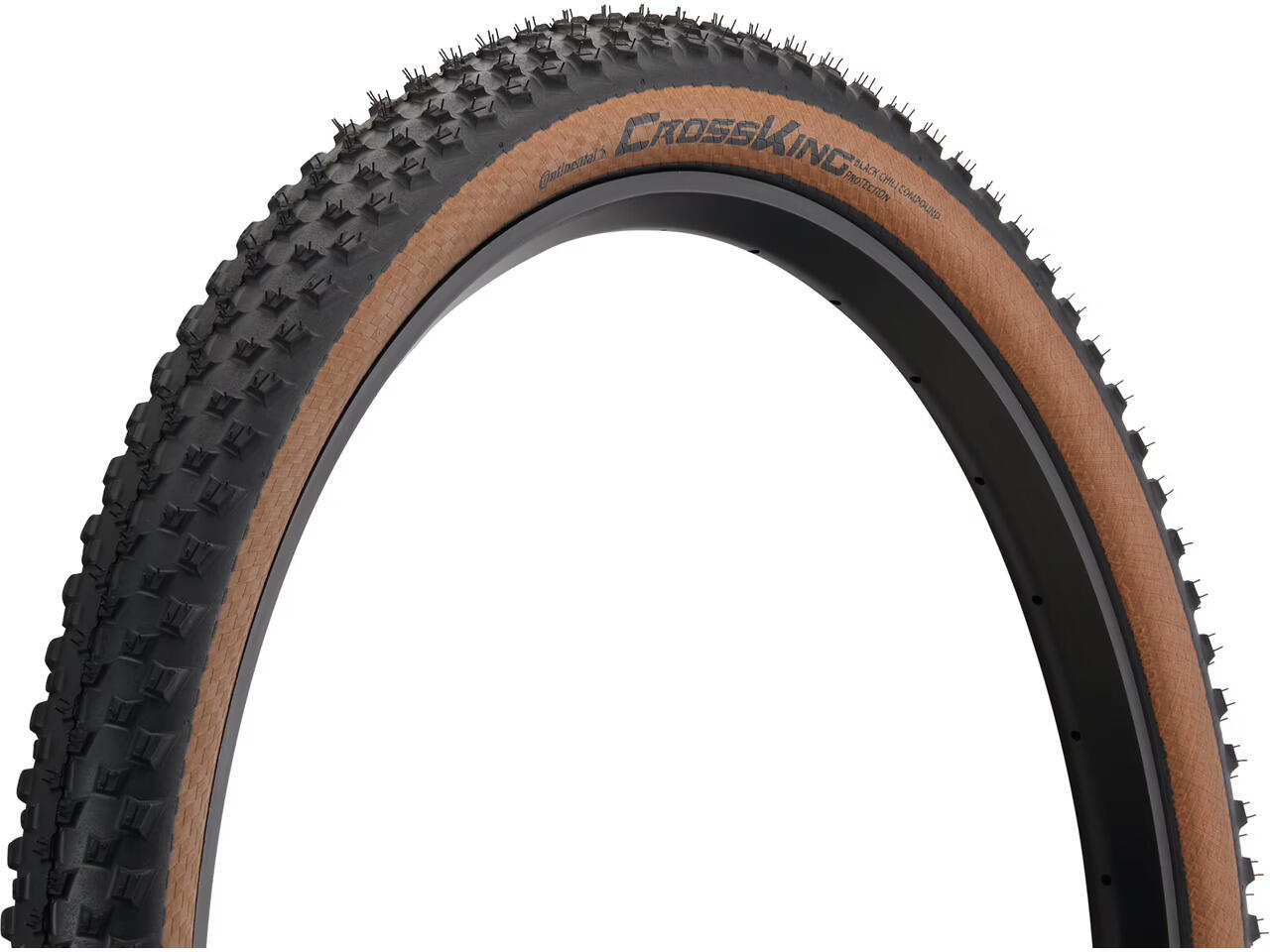 Schlauchloser weicher MTB-Reifen Continental Cross-King Protection 4/4