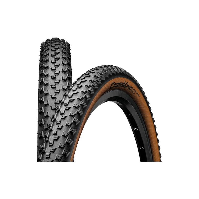 Schlauchloser weicher MTB-Reifen Continental Cross-King Protection 3/4