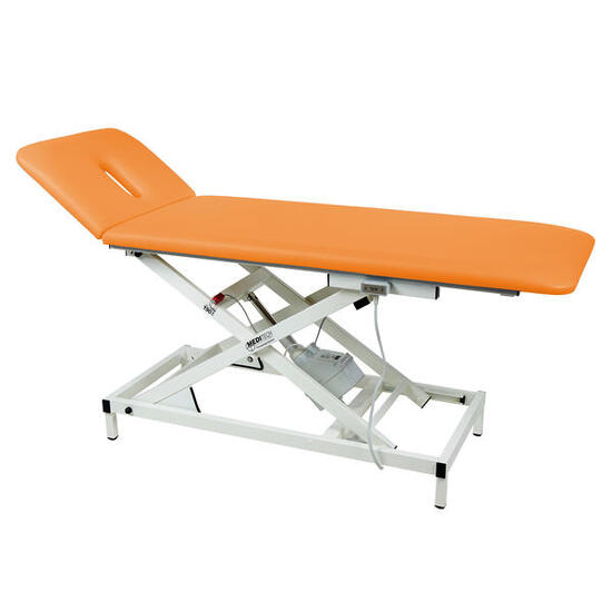 Elektrische Therapieliege Vario Nr. 1, 2-teilig Apricot 80 cm
