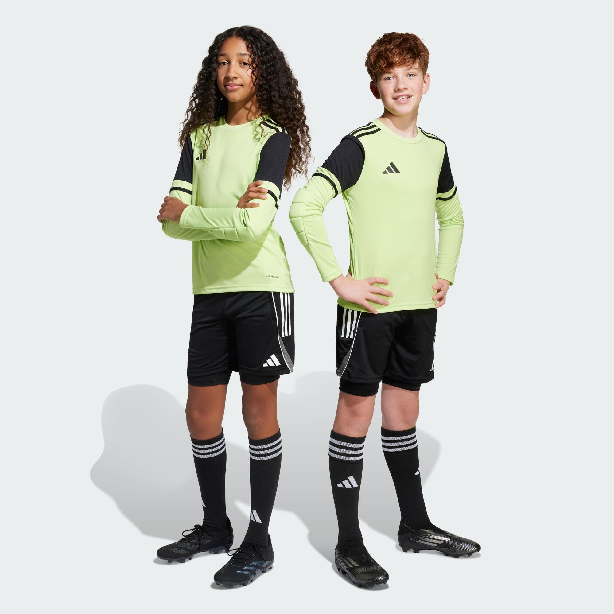 Adidas - Collant Court De Gardien De But Matelassé Squadra 25 Junior - Short - Blanc|noir -  4 À 6 Ans - Decathlon