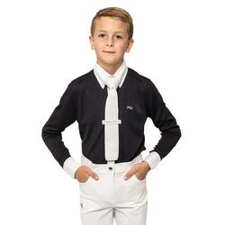 Chemise de concours équitation manches courtes enfant Premier Equine Mini Antoni