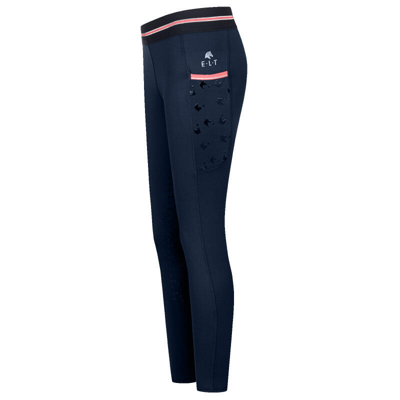 Collant D'équitation Mi-grip Ariat Noir - Taille Fille XXL / 16 - Modèle EOS Etch - Neuf En Emballage