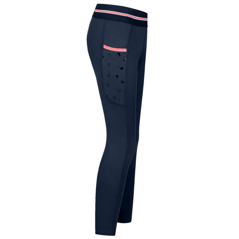 Legging équitation thermique full grip fille ELT Lucky Leni