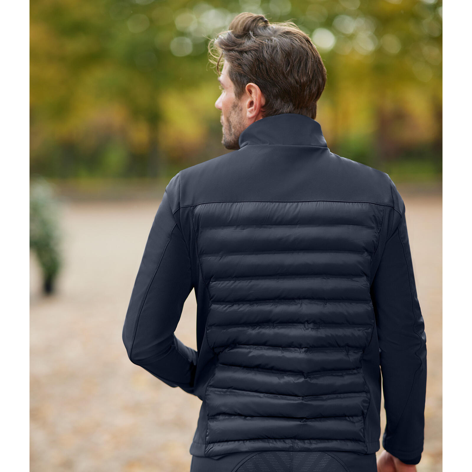 Doudoune équitation en mélange softshell ELT Missouri 5/5